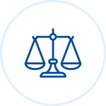 Illustration of balanced scale