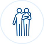 Illustration of two men