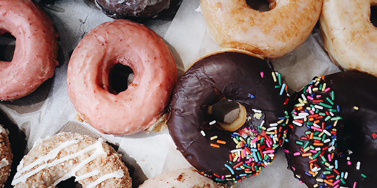Assortment of donuts